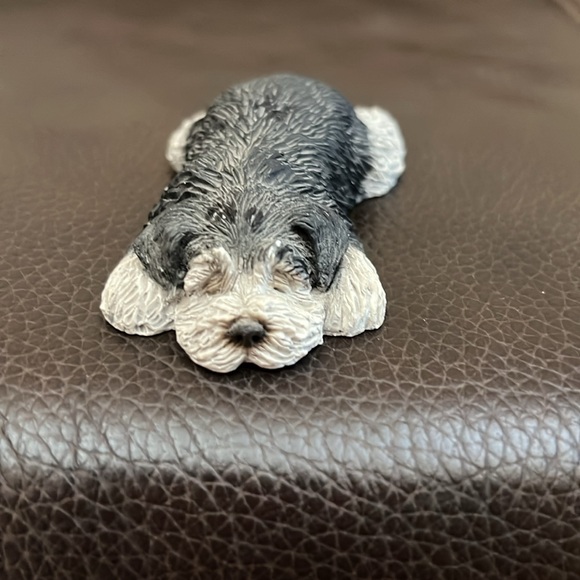Old English Sheepdog Miniature Figurine in Resin - Picture 3 of 7